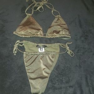 Misguided strappy bikini